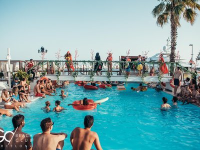 go beach club barcelona